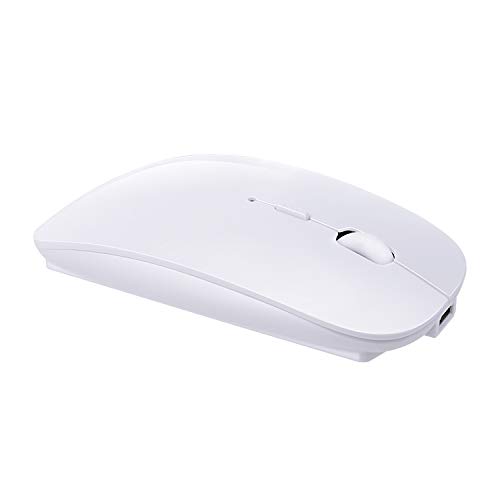 Szyee Bluetooth Maus Drahtlose Maus Bewege Die Maus Optische Maus Laden Sie Die Maus Geeignet Für PC Computer Laptop Android Tablet Intelligentes Gerät(Helles weiß) Szyee Bluetooth Maus Drahtlose Maus Bewege Die Maus Optische Maus Laden Sie Die Maus Geeignet Für PC Computer Laptop Android Tablet Intelligentes Gerät(Helles weiß)