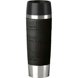 Preisvergleich Produktbild Emsa Isolierbecher Travel Mug Grande 0,5l schwarz / Silber