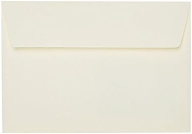 Paper24 Envelopes B6 125x176 mm Adhesive Strips 120 g/m² Light Cream