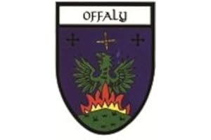 EUROSTICK Offaly Irish County Crest Shield Car Bike Sticker Decal Northern Ireland