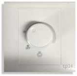 8100 Single white dimmer dial 1 way