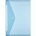 Produktbild Herlitz 6 x Dokumententasche A4 PP transluzent blau
