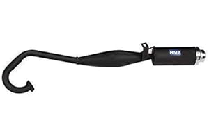 Tubo de escape HMParts para mini moto de 47 y 49 cm³, tipo 10