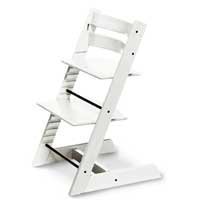 Stokke 100107 - Kinderstuhl / Hochstuhl Tripp Trapp, weiss