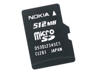 Preisvergleich Produktbild Nokia MU-28 Speicherkarte 512 MB micro SD