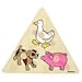 Produktbild Beleduc 10123 - Dreieck Puzzle Tiere