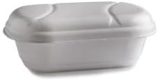 13 Thermal 1500 cc white trays for Takeaway Ice Cream 25.2 x 14.9 x 9,6h cm Thermal Seal 1 Hour Approximately