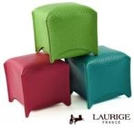 Laurige Leather Earring / Ring Box - Turquoise Blue