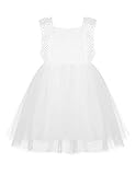 Elastisches Design mit hoher Taille. Kleid aus 3 Lagen, Top 2 Mesh Lagen, 1 Baumwolle Futter. Schönes und stilvolles Kleid für Ihres Mädchen