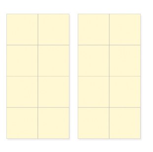 Leuchtaufkleber für Lichtschalter, Leuchtsticker, 16 Quadrate, im Dunkeln leuchtend, lange Leuchtkraft, jeweils 4 x 4 cm, passend für alle herkömmlichen Lichtschalter - 2