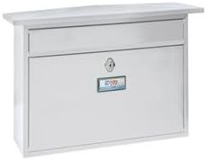 BTV M120537 Outdoor letter box, White
