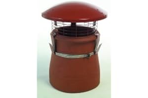 Standard Chimney Cowl - Terracotta - By Chimney Cowl Products Direct