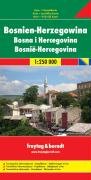Carte routière : Bosnien und Herzegowina livre