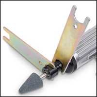 POWAIR0011 Stabschleifer Schnell Schleifer Druckluft Werkzeug 16-teilig inkl. Aufbewahrungskoffer - 3