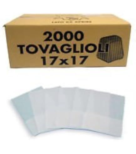 bio bamboo® - Confezione 300 tovaglioli monouso COCKTAIL 25x25 in fibra di bambù, biodegradabili