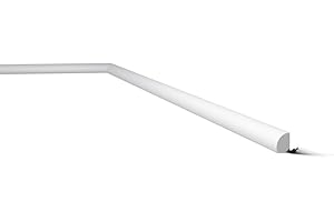 NOEL & MARQUET FL6 WALLSTYL Zócalo - 19 x 12 x 2000 mm - NOËL & MARQUET - una marca de NMC - Poliestireno de alta densidad