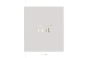 JO & JUDY Reisetagebuch Stadt - Tagebuch mit Goldfolienprägung - 24,0 cm x 16,5 cm x 0,8 cm - Grau