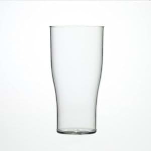 Hyper Mart Unbreakable Polycarbonate Plastic Pint Glasses, Dishwasher
