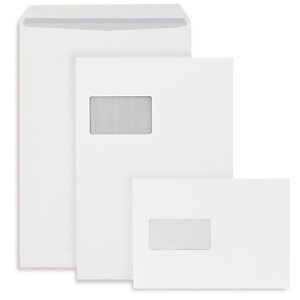 Preisvergleich Produktbild 1 Verpackungseinheit (250 Stück) weiße Versandtaschen mit Selbstklebeverschluss<br / >Innenmaße: Öffnung 229 mm x H 324 mm<br / >DIN A4<br / >100 g / m²<br / >ohne Fenster