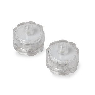 4er Set LED Teelicht Blau wasserdicht, Unterwasser Teelicht - 5