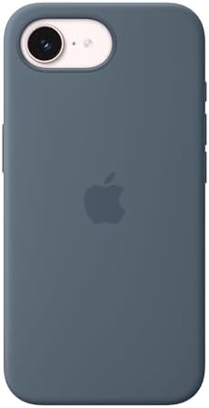 Apple Custodia MagSafe in silicone per iPhone 17e - Blu salmastro ​​​​​​​