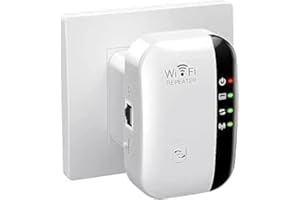 TELODA 2025 Newest WiFi Booster, WiFi Extender, WiFi Repeater, Covers Up to 3600 Sq.ft and 45 Devices, Internet Booster - with Ethernet Port, Quick Setup, Home Wireless Signal Booster -White