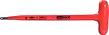 juego de llaves allen aisladas 1000v Cromo vanadio KS Tools 117.1673 Llave Allen con empuñadura en T aislada (tamaño: 4 x 120 mm) 4x120mm