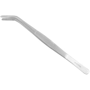 [Gesponsert]Gebogene 14 cm Pinzette für Aquarium Terrarium
