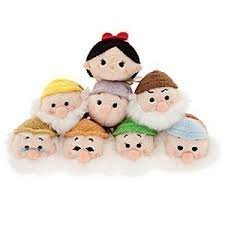 Tsum Tsum Mini Plush 8pc Set: Snow White and the Seven Dwarfs 3.5 by Tsum Tsum Plush