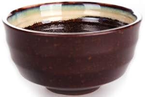 Goodwei Bol Matcha en Céramique | Bol à Thé Chawan Japonais pour Matcha, 180 ml (Kumo)