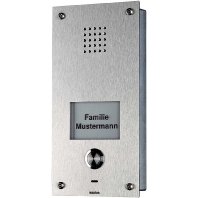 Preisvergleich Produktbild Wantec 5450 MONOLITH S-a / b Türsprechstelle mit Ruftaste