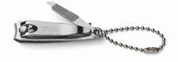 Trim Fingernail Clipper with File and Chain