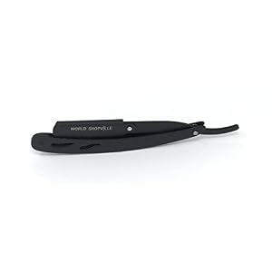 WSV- Straight Cut Throat Razor Traditional Manual Barber Men Stainless Steel Handle Stainless Steel Shaving Razor-by… - Image 5