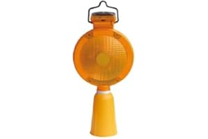 LONDONOW TSSC Solar Powered Roadsafe Traffic Cone LED Barricade Light