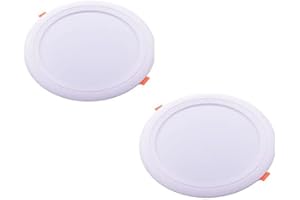 Jandei -Downlight Redonda Empotrada Led Oceano - 35.000 Horas 1680 Lumenes - 24W 6000K - Blanco Frio x2