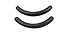 Homgaty 8 Pcs Replacement Eyelash Curler Rubber Pad Cushion (Black)