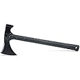 Proxima Black Axe with Hammer,Camping Axe, Safety Axe, Multipurpose Axe with Hammer,