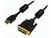 Produktbild HDMI-Anschlusskabel, Nylon, 3 m, HDMI/DVI-I