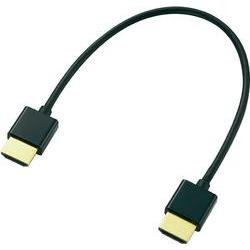 SpeaKa Professional Hdmi Hs Rund-Kabel mit Ethernet 0,2m