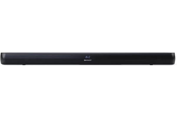 Sharp HT-SB147 2.0 Barre de Son Slim (150 W) avec écran LED et Son stéréo (USB, HDMI, Bluetooth)