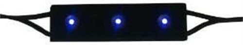 TrueLumen 453nm Blue 3-LED Linking Module, One Female and One Male Connector