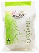 Swisspers Organic Triple Size Cotton Balls, 80 ea - 2pc by Swisspers Organic