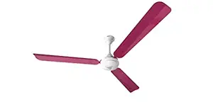 SUPERFAN V1 Ceiling Fan with Remote Control (38Watts, Pink)