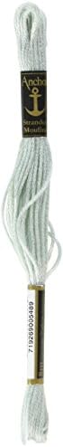 Bulk Buy: Anchor Thread Six Strand Embroidery Floss 8.75 Yards Blue Mist Very Light 4635-847 (12-Pack)