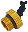Dive Pro Aluminium 5/8 Inch Cylinder Valve Dust Cap, gold-coloured
