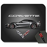 Corvette C7 GREY Vette Custom Design Cool Gaming MOUSEPD Mouse Pad Mat
