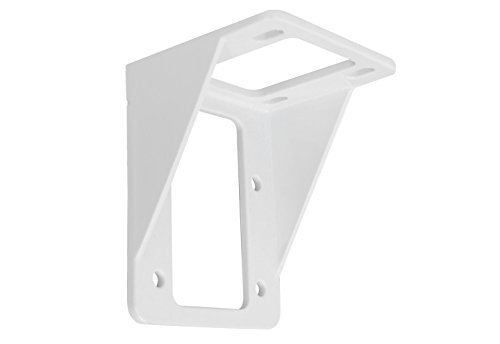 Preisvergleich Produktbild paramondo Deckenhalterung für Kassettenmarkise Curve, weiß, 3er Set