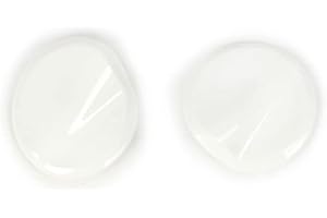 BGM ORIGINAL SUPERCHARGED BGM Abdeckkappen Set Spiegellöcher weiß kompatibel für Vespa GTS 125-300 (ZAPMA3100, ZAPMA3200, ZAPMA3300) GTS HPE, Supertech (ZAPMA3600)