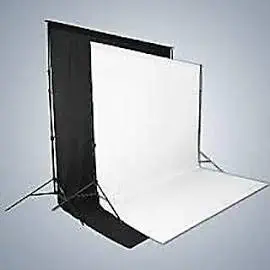 Priyam 8 x12 FT chromakey Black and White Combo LEKERA Backdrop Photo Light Studio Photography Background