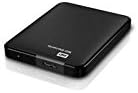 External Hard Drive HDD WD 1TB Elements 2.5", USB 3.0, Black